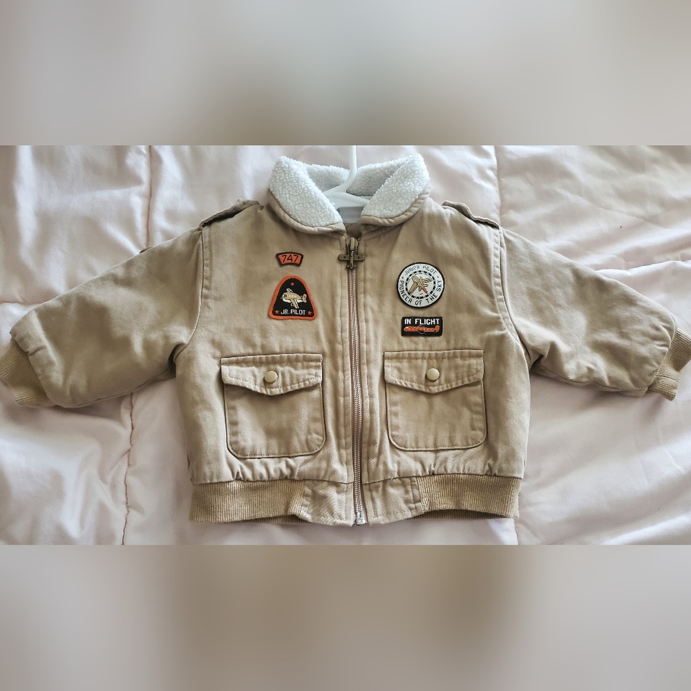 Baby aviator jacket